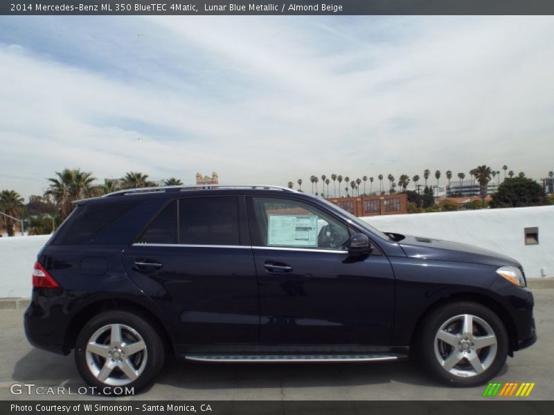  2014 ML 350 BlueTEC 4Matic Lunar Blue Metallic