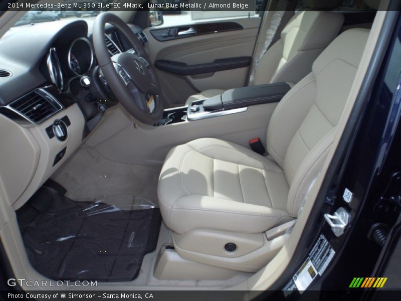 Lunar Blue Metallic / Almond Beige 2014 Mercedes-Benz ML 350 BlueTEC 4Matic