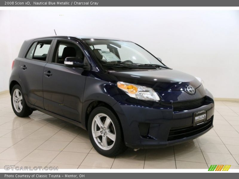 Nautical Blue Metallic / Charcoal Gray 2008 Scion xD