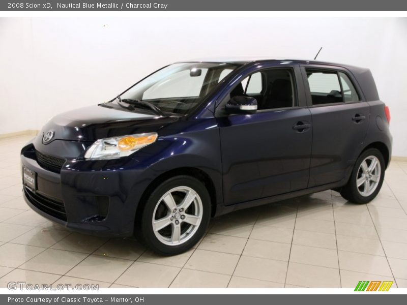 Nautical Blue Metallic / Charcoal Gray 2008 Scion xD