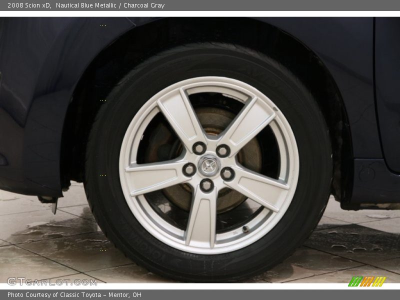 Nautical Blue Metallic / Charcoal Gray 2008 Scion xD