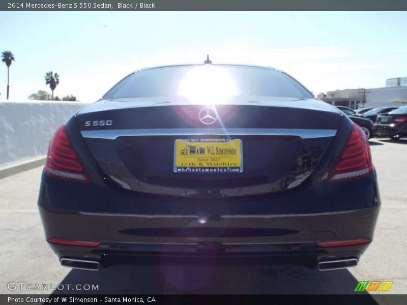 Black / Black 2014 Mercedes-Benz S 550 Sedan