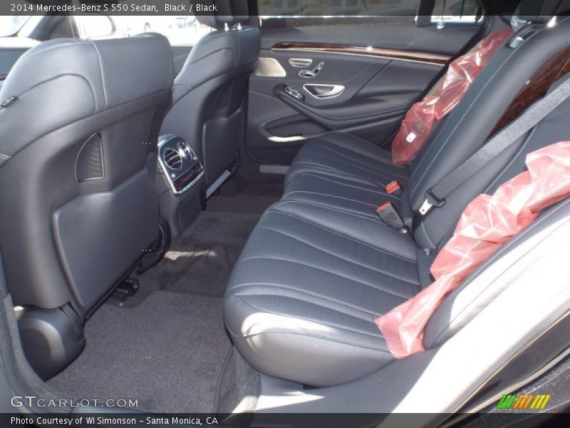 Black / Black 2014 Mercedes-Benz S 550 Sedan