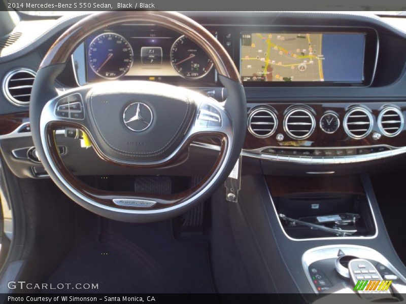 Black / Black 2014 Mercedes-Benz S 550 Sedan