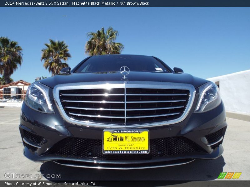 Magnetite Black Metallic / Nut Brown/Black 2014 Mercedes-Benz S 550 Sedan