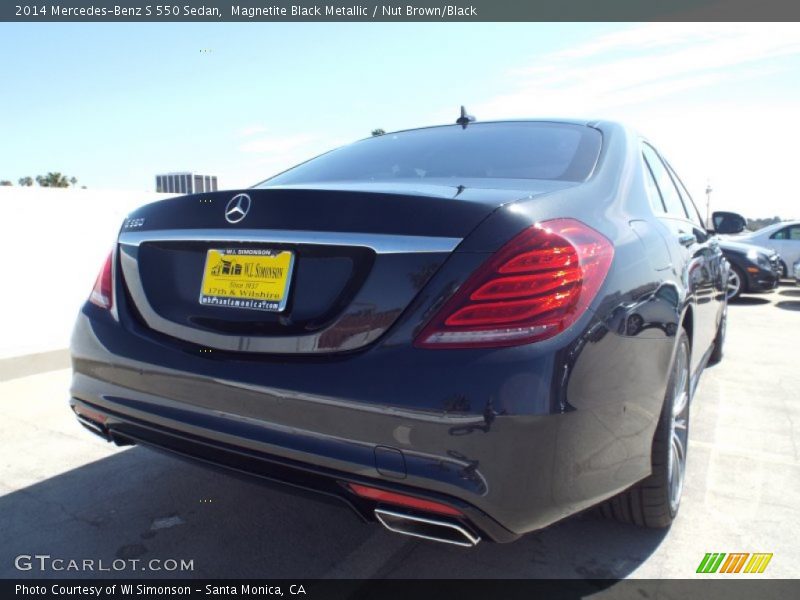 Magnetite Black Metallic / Nut Brown/Black 2014 Mercedes-Benz S 550 Sedan