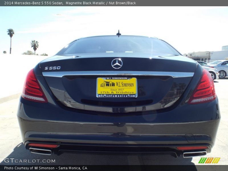 Magnetite Black Metallic / Nut Brown/Black 2014 Mercedes-Benz S 550 Sedan
