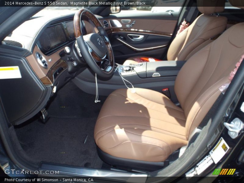  2014 S 550 Sedan Nut Brown/Black Interior