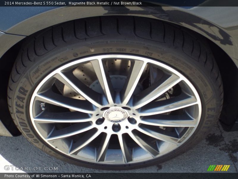 Magnetite Black Metallic / Nut Brown/Black 2014 Mercedes-Benz S 550 Sedan