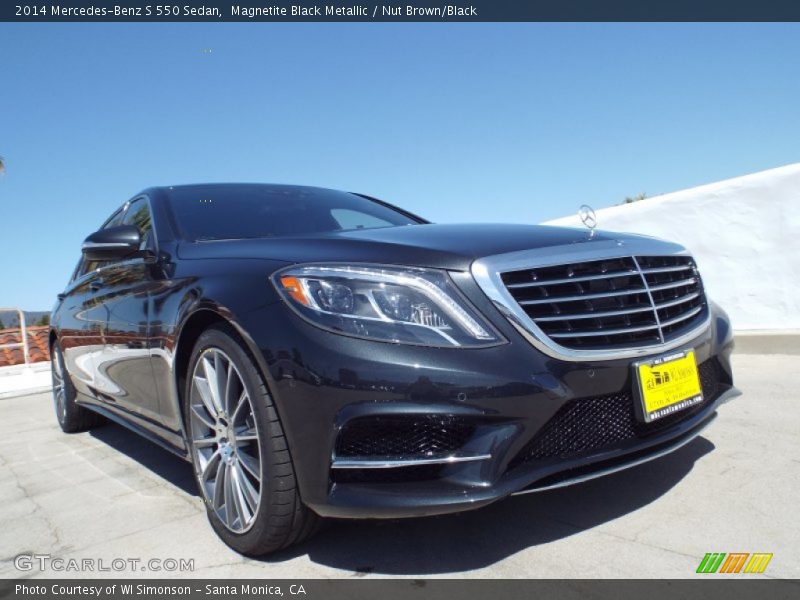 Magnetite Black Metallic / Nut Brown/Black 2014 Mercedes-Benz S 550 Sedan