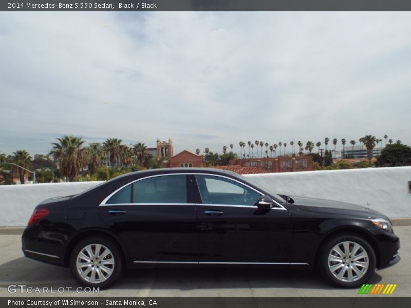 Black / Black 2014 Mercedes-Benz S 550 Sedan