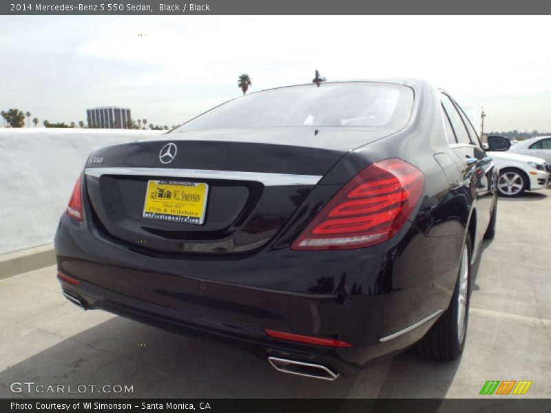 Black / Black 2014 Mercedes-Benz S 550 Sedan