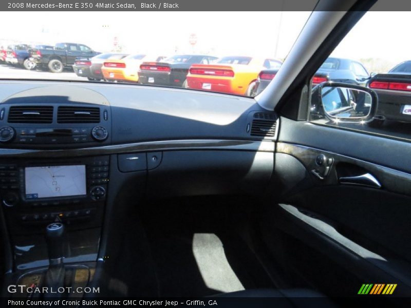 Black / Black 2008 Mercedes-Benz E 350 4Matic Sedan