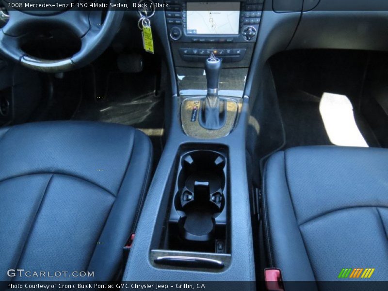 Black / Black 2008 Mercedes-Benz E 350 4Matic Sedan