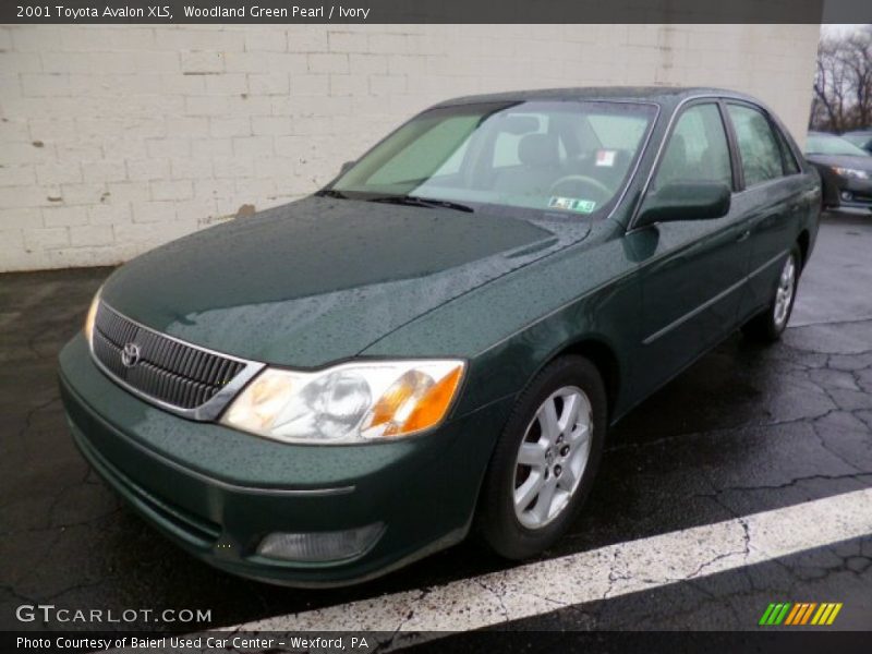 Woodland Green Pearl / Ivory 2001 Toyota Avalon XLS