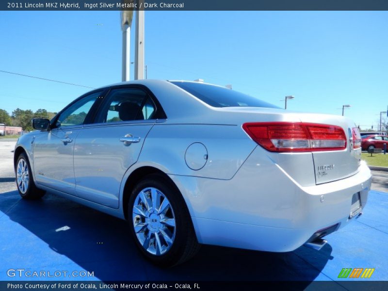 Ingot Silver Metallic / Dark Charcoal 2011 Lincoln MKZ Hybrid