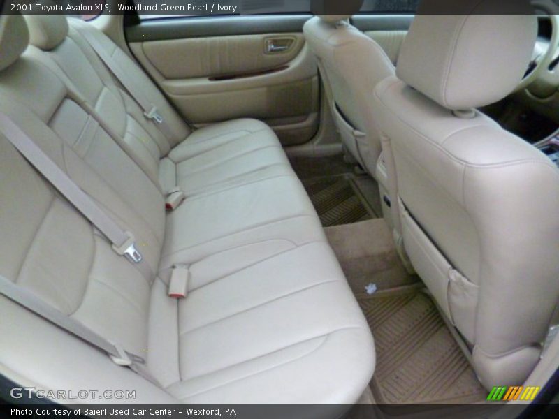 Rear Seat of 2001 Avalon XLS