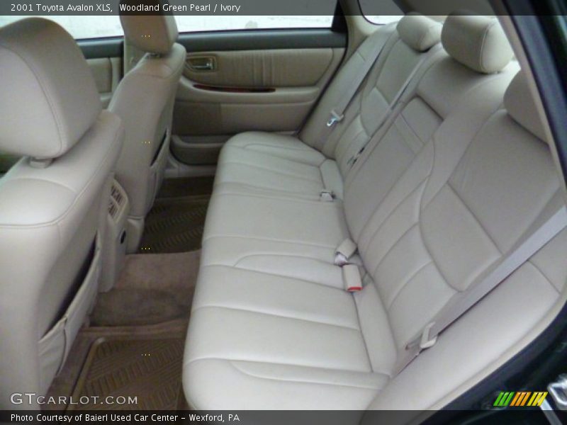 Rear Seat of 2001 Avalon XLS