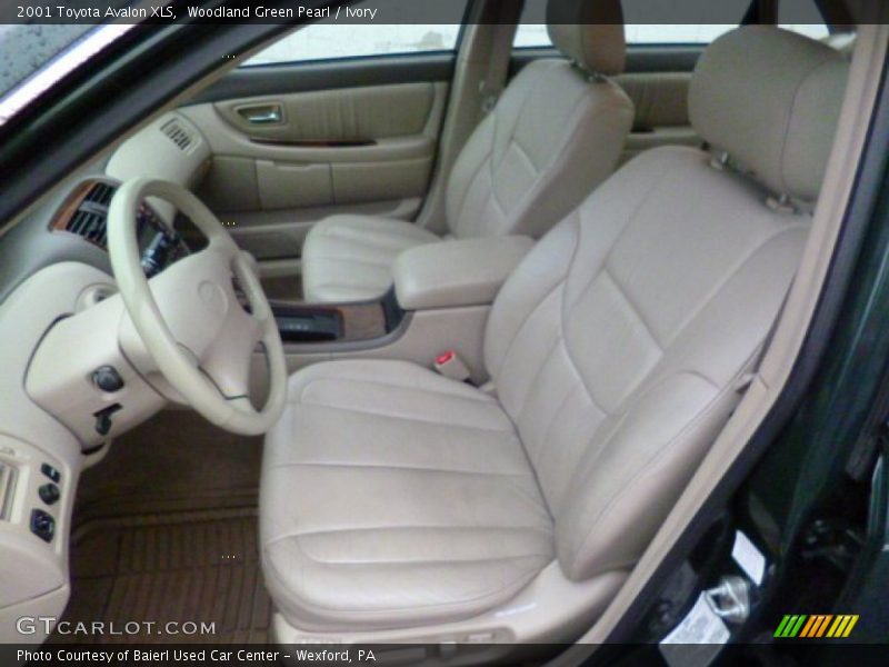 Woodland Green Pearl / Ivory 2001 Toyota Avalon XLS