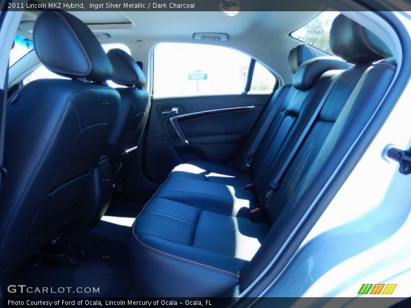 Ingot Silver Metallic / Dark Charcoal 2011 Lincoln MKZ Hybrid