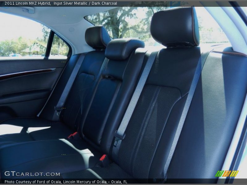 Ingot Silver Metallic / Dark Charcoal 2011 Lincoln MKZ Hybrid