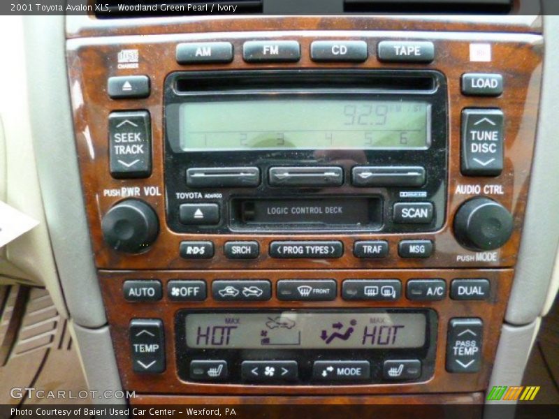 Controls of 2001 Avalon XLS