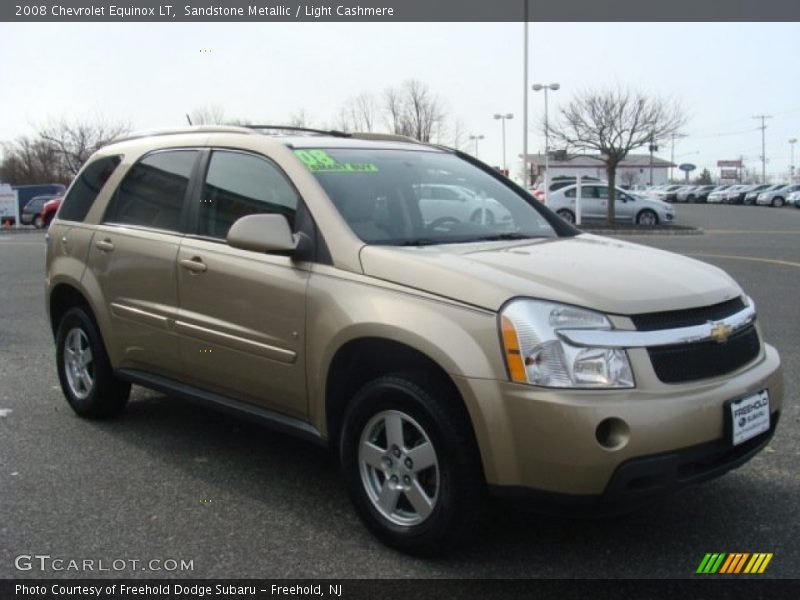 Sandstone Metallic / Light Cashmere 2008 Chevrolet Equinox LT