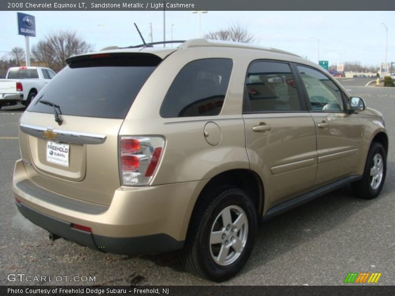 Sandstone Metallic / Light Cashmere 2008 Chevrolet Equinox LT