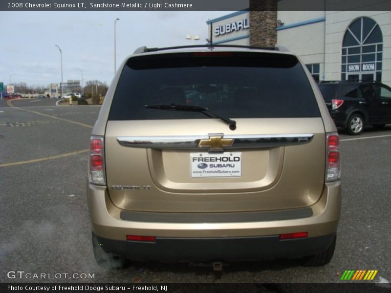 Sandstone Metallic / Light Cashmere 2008 Chevrolet Equinox LT