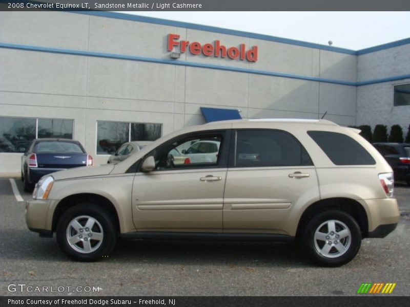 Sandstone Metallic / Light Cashmere 2008 Chevrolet Equinox LT