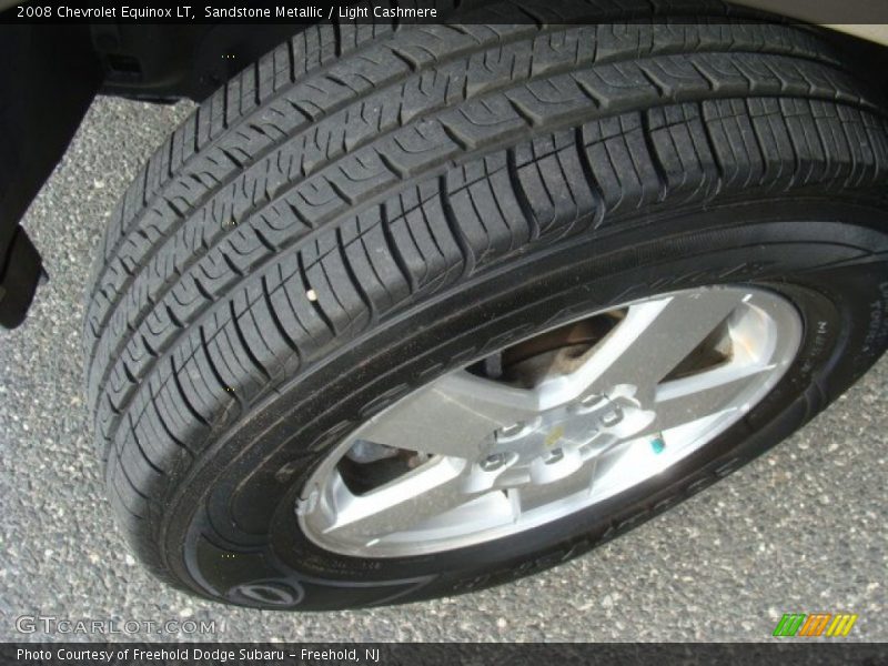 Sandstone Metallic / Light Cashmere 2008 Chevrolet Equinox LT