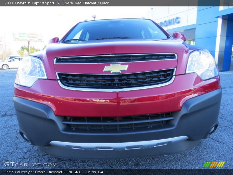 Crystal Red Tintcoat / Black 2014 Chevrolet Captiva Sport LS