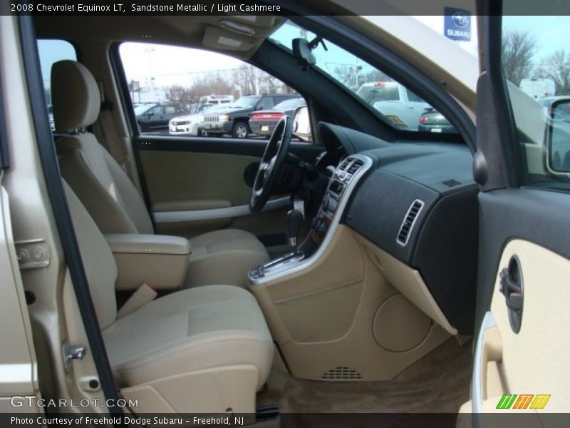 Sandstone Metallic / Light Cashmere 2008 Chevrolet Equinox LT