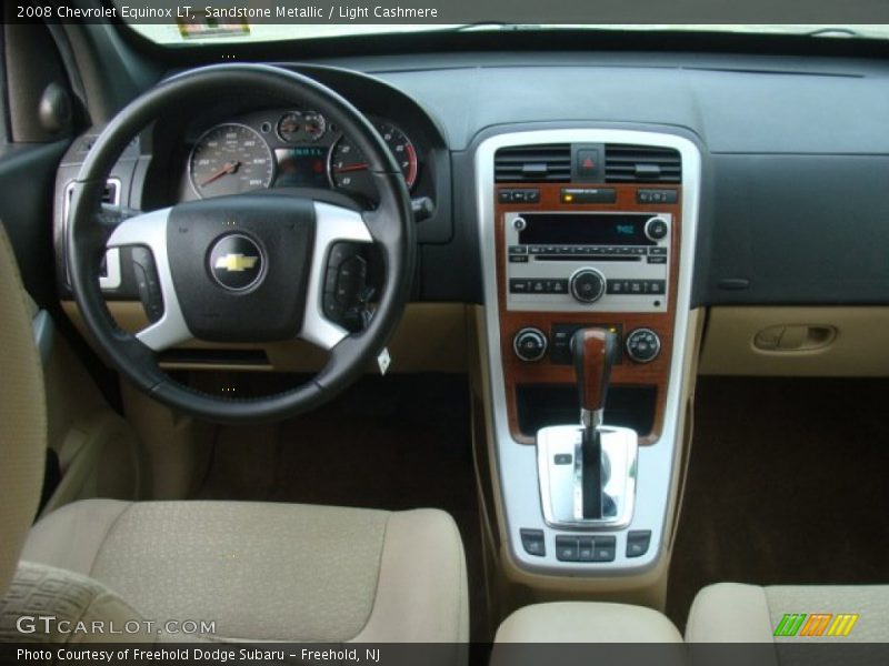 Sandstone Metallic / Light Cashmere 2008 Chevrolet Equinox LT