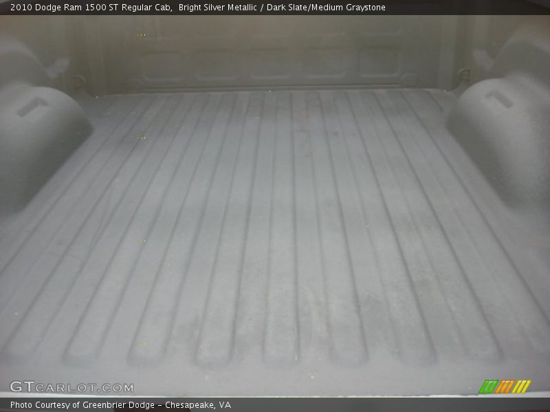 Bright Silver Metallic / Dark Slate/Medium Graystone 2010 Dodge Ram 1500 ST Regular Cab