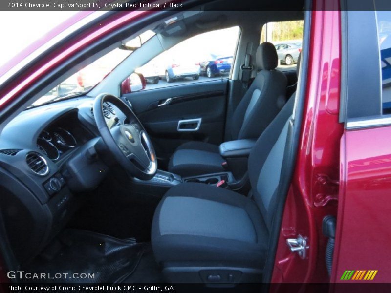 Crystal Red Tintcoat / Black 2014 Chevrolet Captiva Sport LS