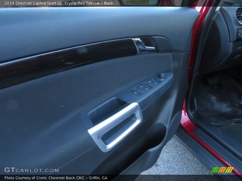 Crystal Red Tintcoat / Black 2014 Chevrolet Captiva Sport LS
