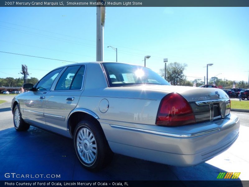 Smokestone Metallic / Medium Light Stone 2007 Mercury Grand Marquis LS