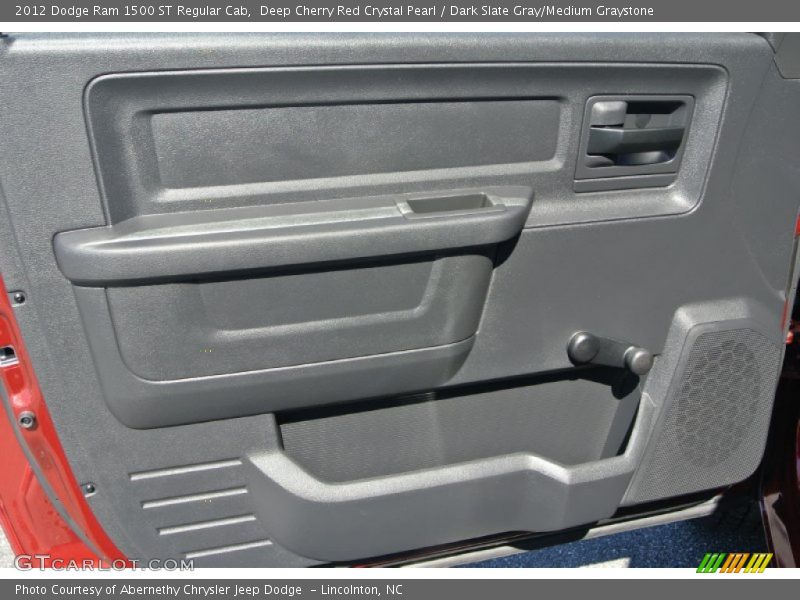 Deep Cherry Red Crystal Pearl / Dark Slate Gray/Medium Graystone 2012 Dodge Ram 1500 ST Regular Cab