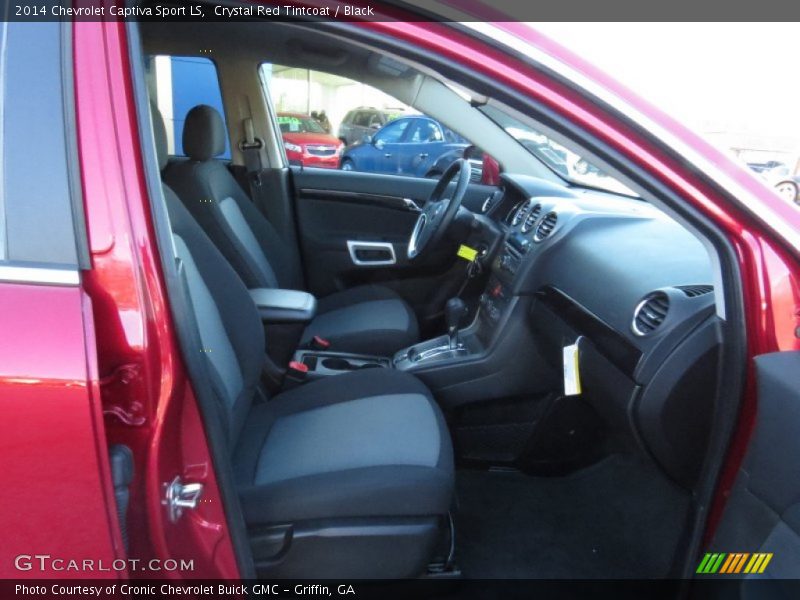 Crystal Red Tintcoat / Black 2014 Chevrolet Captiva Sport LS