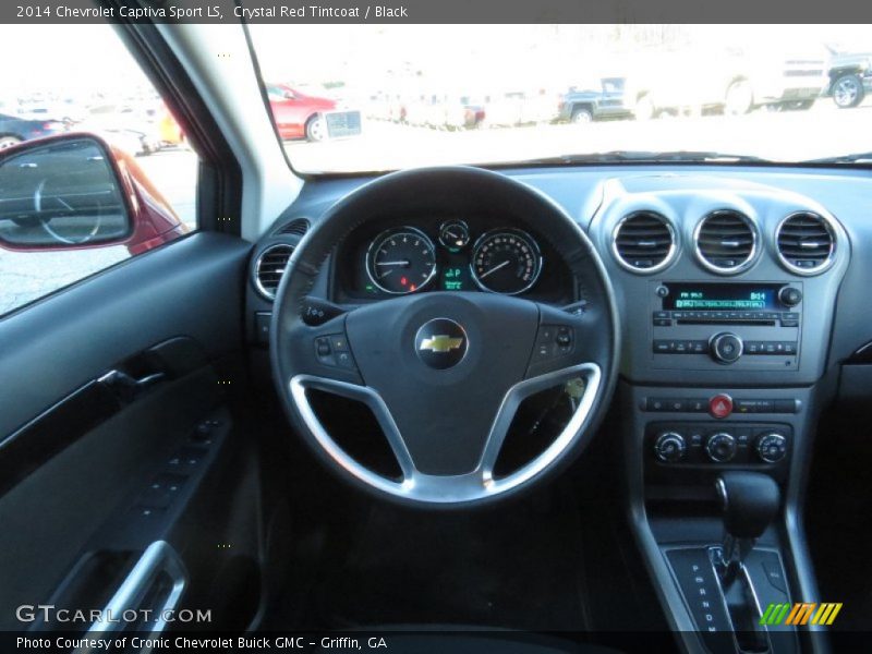 Crystal Red Tintcoat / Black 2014 Chevrolet Captiva Sport LS