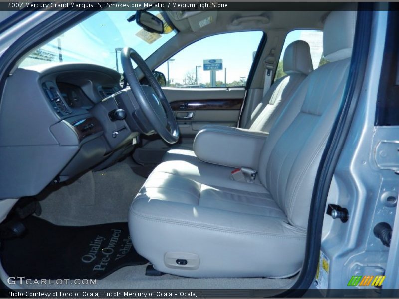 Smokestone Metallic / Medium Light Stone 2007 Mercury Grand Marquis LS