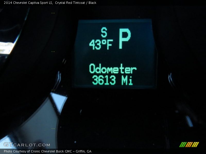 Crystal Red Tintcoat / Black 2014 Chevrolet Captiva Sport LS