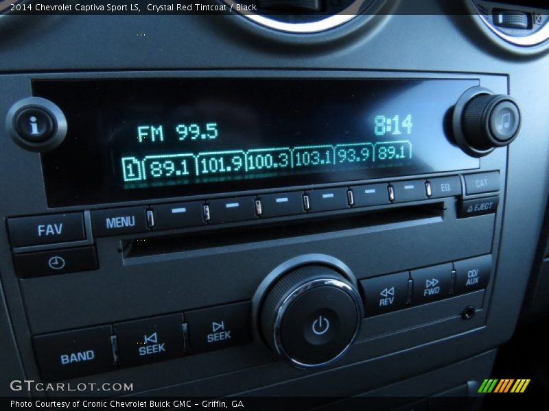 Audio System of 2014 Captiva Sport LS