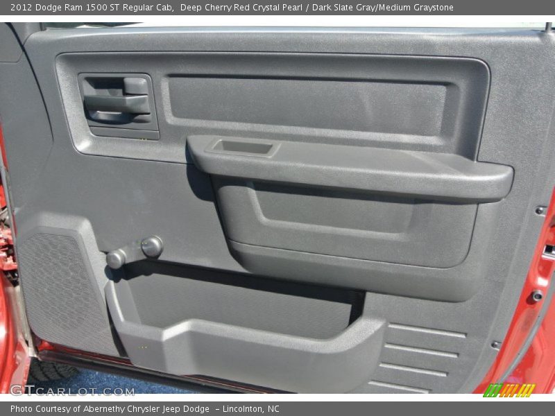 Deep Cherry Red Crystal Pearl / Dark Slate Gray/Medium Graystone 2012 Dodge Ram 1500 ST Regular Cab