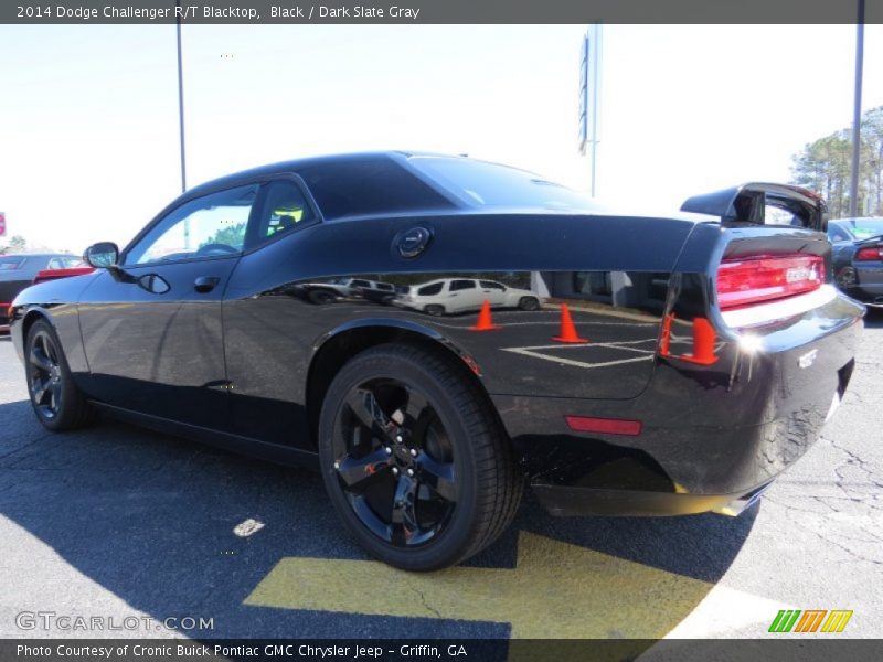 Black / Dark Slate Gray 2014 Dodge Challenger R/T Blacktop