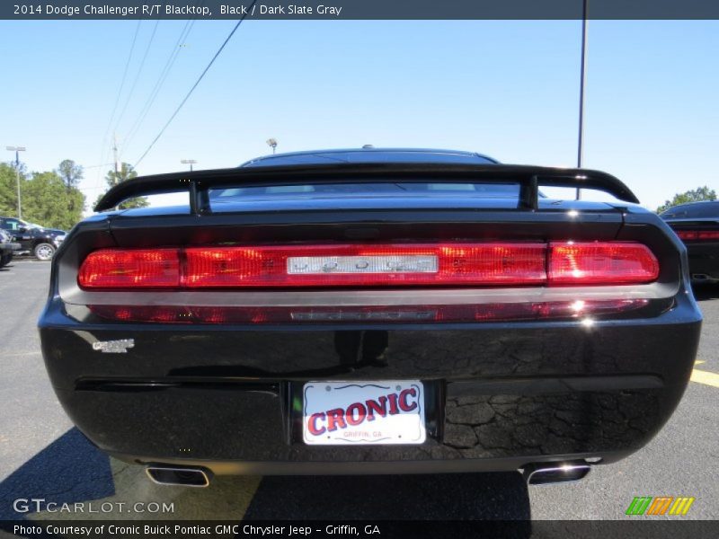 Black / Dark Slate Gray 2014 Dodge Challenger R/T Blacktop