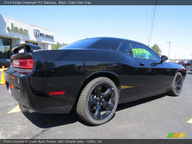 Black / Dark Slate Gray 2014 Dodge Challenger R/T Blacktop