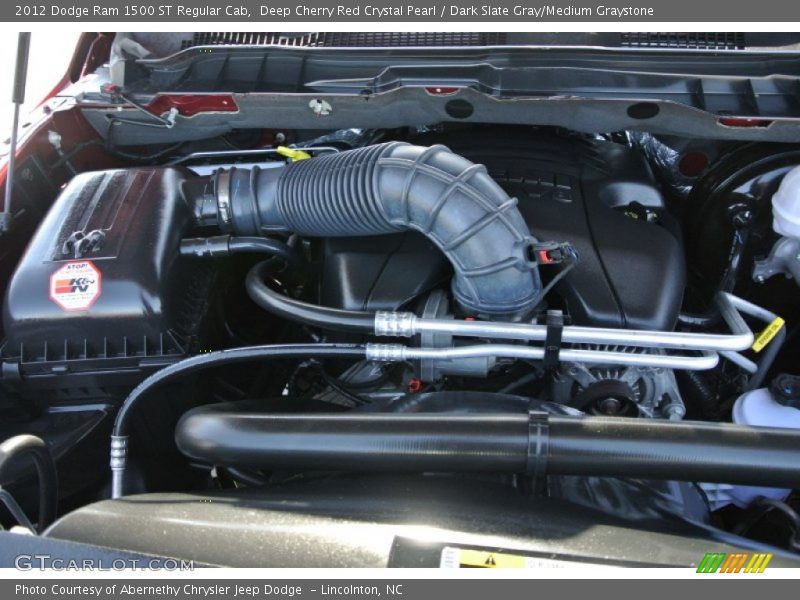 Deep Cherry Red Crystal Pearl / Dark Slate Gray/Medium Graystone 2012 Dodge Ram 1500 ST Regular Cab