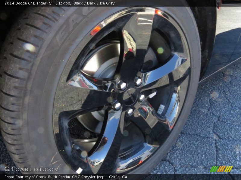 Black / Dark Slate Gray 2014 Dodge Challenger R/T Blacktop